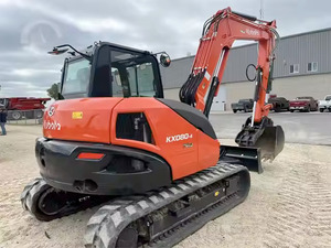 Utilisé pour la mini-pelle KX080-4 Kubota Poids de fonctionnement de 6 tonnes Roulement de moteur de clé de pelle sur chenilles hydraulique en bon état - Product Image 2