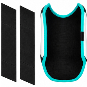 Protector de Brazo de Béisbol de Plástico Negro, Gris y Verde Azulado al por Mayor, con Logotipo Personalizado, Correa Doble Ajustable, Moldeable, para Bateadores de Sóftbol - Product Image 6