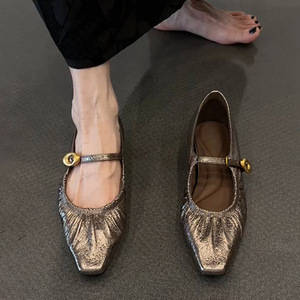 Zapatos planos de lona cómodos para mujer, zapatillas informales para mujer, mocasines sin cordones, calzado transpirable de verano a la moda para mujer - Product Image 2