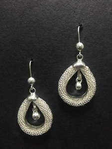 Pendientes de Plata Originales Classy-1, Diseño Moderno y Elegante, con Brillo Intenso, Directo de la India, Alta Calidad - Product Image 3