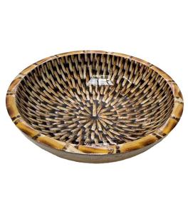 Handcrafted Luxury Wooden <b>Bowls</b> with Smooth Natural Exterior Eco-Friendly Party-Ready <b>for</b> Serving Salads Fruits Snacks <b>Desserts</b> - Product Image 5