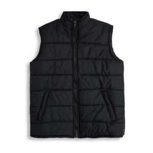 Chaleco Acolchado de Lona para Hombre, Ropa de Trabajo para Invierno, Impermeable, Transpirable, con Cuello Alto y Múltiples Bolsillos - Product Image 2