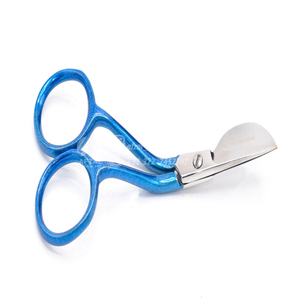 Tijeras de Bordado Profesionales de Acero Inoxidable 2024 con Recubrimiento de Titanio para Pistola de Tufting, Diseño de Pico de Pato para Reparación y Corte - Product Image 1