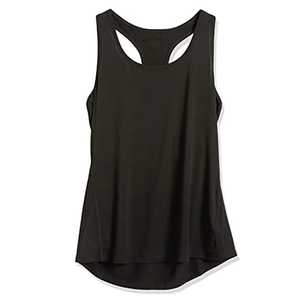 Vente de gros 2025 Débardeur camisole coupe ajustée de couleur unie pour femmes, hauts courts avec logo sur le devant - Product Image 1