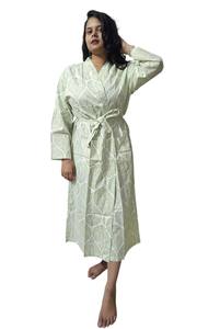 Bata de Baño de Algodón para Mujer, Ligera y Suave, para Baño y Relajación, al Mejor Precio - Product Image 2