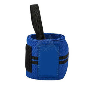 Muñequeras de entrenamiento físico para gimnasio, muñequeras ligeras de color sólido, muñequeras de Bajo MOQ - Product Image 2