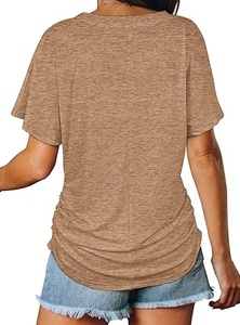 เสื้อยืดคอกลมผู้ชายผ้าอ็อกซ์ฟอร์ดคุณภาพสูง ปี 2026 ทรงปกติ สกรีนโลโก้ได้ ระบายอากาศดี เป็นมิตรกับสิ่งแวดล้อม ผ้าฝ้าย 100% เสื้อยืดเปล่า - Product Image 4