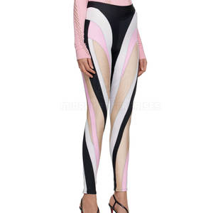 เลกกิ้งยาวปานกลางเอวระบายอากาศได้ดีแห้งเร็วสำหรับผู้หญิง2023สไตล์ลำลองฤดูร้อนมาใหม่ - Product Image 2