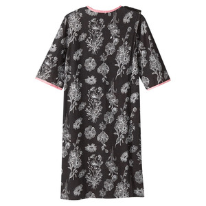 Soins à domicile post chirurgie de l'épaule femmes récupération quart manches robe d'hôpital ouvert côté Snap chimio dialyse vêtements adaptatifs - Product Image 4