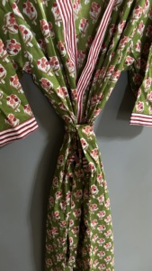 ชุดคลุมอาบน้ำยาวชุดคลุมสำหรับเจ้าสาวชุดคลุมผ้าฝ้ายเนื้อนุ่มสำหรับเป็นของขวัญเพื่อนเจ้าสาวชุดคลุมขนาดฟรีไซส์ - Product Image 3