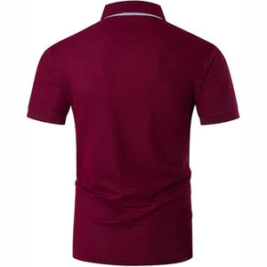 เสื้อยืดโปโลสำหรับผู้ชายเสื้อโปโลแบบเรียบง่ายเสื้อโปโลสำหรับผู้ชายเสื้อโปโลพิมพ์ลายแบบกำหนดเองและระบายอากาศได้ดี - Product Image 2