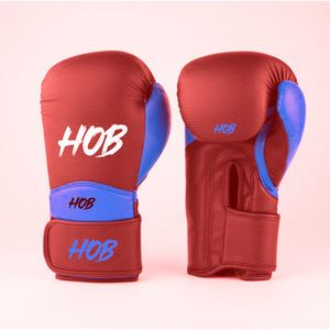 Boxing Gloves Genuine Cowhide Leather Non-Slip <b>Hook</b> and Loop Closure Training Gloves High Quality Custom Logo - Product Image 3