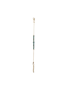 Bracelet en acier inoxydable plaqué zircon DAFNI BIG PAZAR - Cadeau tendance pour la fête des mères/du père, la Saint-Valentin, en soie - Product Image 2