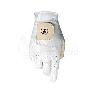 Gants de golf en cuir véritable de qualité supérieure, design camouflage OEM, durables, antidérapants, pour droitiers, à bas prix pour usage sportif - Product Image 4