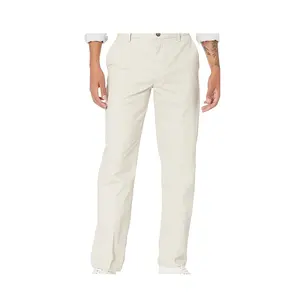 Pantalon chino en coton de qualité exclusive, avec service OEM disponible à la vente à des prix compétitifs