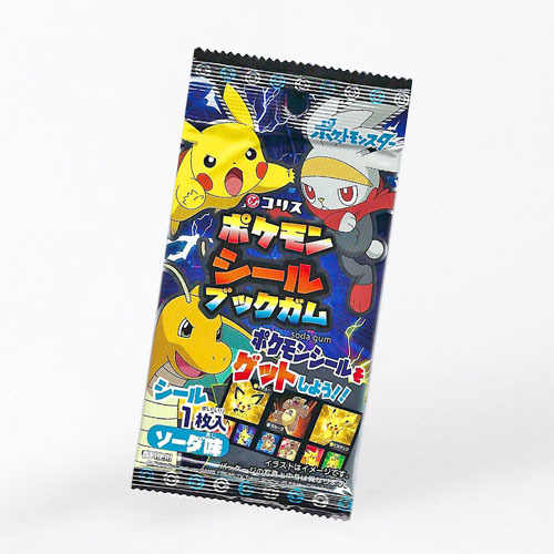 Coris Pokemon Seal Book Gum Soda