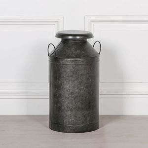 แจกันพื้นเหล็กชุบสังกะสีสำหรับตกแต่งสวนดีไซน์ชายฝั่ง - Product Image 1