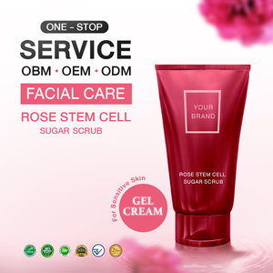 Exfoliante de azúcar de células madre de Rosa al por mayor OEM - Product Image 1