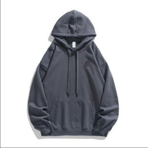 Pull à capuche pour hommes 300gsm haute qualité French Terry Drop Shoulder No Strings Oversized Confortable Hot Price Sweat à capuche pour hommes - Product Image 2
