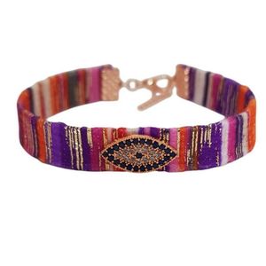 Tissu Evil Eye Shape Fashion Charm pour bracelet - Product Image 1