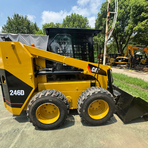 รถตักล้อยาง CAT246c มือสอง ราคาถูก CAT 246D 246C 246D3 249D3 CAT 246 226 249 262 รถตักล้อยาง 2 ตัน ขายส่ง - Product Image 1