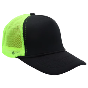 Gorras Trucker Clásicas Lisas de Poliéster al por Mayor, Gorra Trucker Lisa Personalizable con Logotipo Bordado - Product Image 6