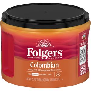 Café Molido Tostado Medio Colombiano Folgers, 22.6 Onzas - Product Image 2