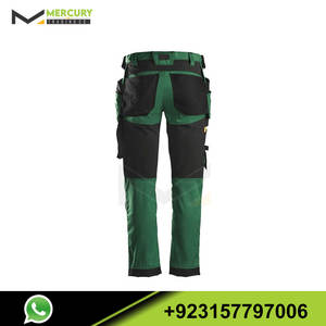 OEM Wholesale Custom Logo Printed Multi Pockets <b>Work</b> Pants Men Reflective Hi <b>Vis</b>,winter,workwear Workwear <b>Trousers</b> - Product Image 6