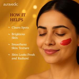 Mascarilla Facial Kumkumadi, Tratamiento de Belleza a Base de Hierbas e Infusión de Cúrcuma - Product Image 3