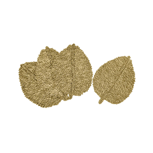 Hot Selling Leaf Shaped Seagrass <b>Placemat</b> Natural <b>Placemats</b> & Coaster For Party Decor Table Decor Wholesale From Vietnam - Product Image 6