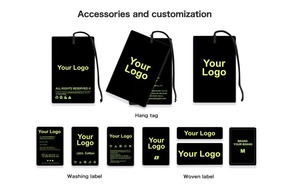 Veste personnalisée vierge pull-over coupe-vent Anorak à capuche avec fermeture éclair latérale pour hommes avec poche à rabat avant - Product Image 5