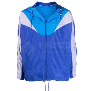 Veste coupe-vent d'hiver à capuche de haute qualité OEM, imperméable, respirante, couleur/logo personnalisable, vente en gros, élégante pour hommes - Product Image 1