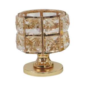Bougie en cristal chaude la plus vendue supports votifs pièce maîtresse de table pour événements et mariages votive en cristal moderne de haute qualité - Product Image 4