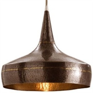 Super vente cuivre martelé pendentif lumières à la main décorations de plafond lampe exportée par Super vendeur - Product Image 2