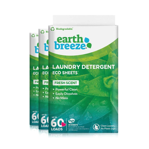 Hojas ecológicas de detergente para ropa Earth Breeze - Product Image 3