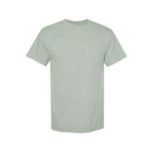 T-shirt en bambou pour homme, ultra doux, blanc uni, col rond, décontracté, rafraîchissant - Product Image 3