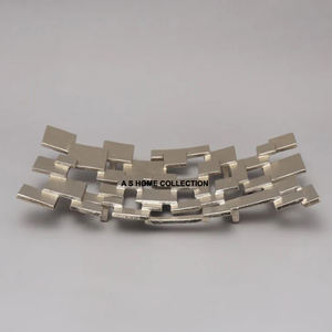 Juego de último diseño decorativo de 2 aperitivos de chocolate decorativos de aluminio de forma única y cuenco para servir frutas a la venta - Product Image 6