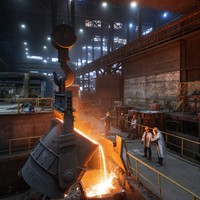 Grand fourneau de fusion en fonte d'acier pour équipement métallurgique chinois, pot à scories