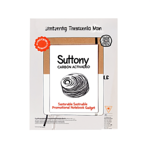 Blocco Note in Sughero Suttony, Quaderno Promozionale Sostenibile - Product Image 2