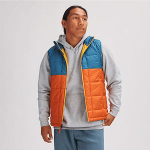 Venta al por mayor más vendido Puffer hombres con capucha cortavientos burbuja chaleco logotipo personalizado hombre chaqueta térmica abrigo bajo precio venta - Product Image 1
