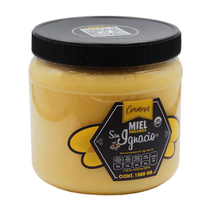Miele cremoso biologico San Ignacio | Barattolo da 1500g | 100% puro | USDA biologico | Crudo | Non-ogm - Product Image 2