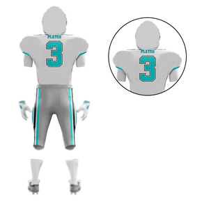 100% polyester hommes portent des uniformes de football américain hauts de football américain maillot de football américain - Product Image 4