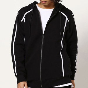 Sweat à capuche décontracté pour hommes Offre Spéciale dans un style surdimensionné avec un matériau en molleton de coton adapté aux voyages et aux tenues quotidiennes - Product Image 1