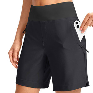Short imprimé élégant avec taille réglable Short de pantalon flexible pour un style de vie actif - Product Image 1