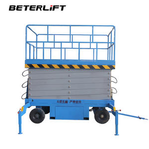 שולחן הרמה מספריים ידני BETERLIFT 300 ק\\\"ג 500 ק\\\"ג, פלטפורמת עבודה אווירית יציבה ובטוחה עם אישור CE - Product Image 6