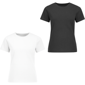 Women's Casual Tees Soft, Breathable Cotton T-<b>Shirts</b> Custom Logo/Design Printing Factory Price Bulk Supply Fast Production - Product Image 1