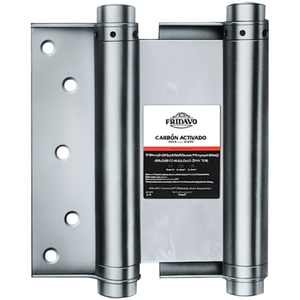 FRIDAVO Spiral <b>Spring</b> Swing <b>Door</b> Hinge Model M Galvanized Steel Size 36x150mm Double Acting for <b>Door</b> & Window Applications - Product Image 3