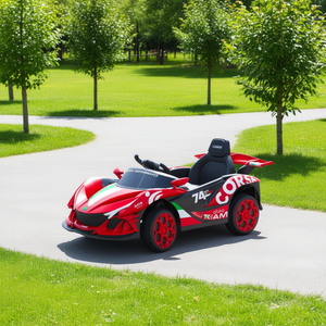 ESPIDKO 42926 Auto Deportivo Eléctrico Rojo para Niños, 12V 4.5AH Litio RC 102x56cm - Product Image 3