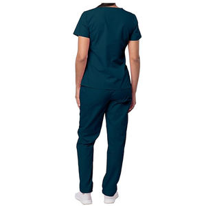 Uniforme médico de alta calidad Estados Unidos Scrub Top Scrub Sets Mujeres Médico Scrub Enfermera Uniforme para el hospital - Product Image 3