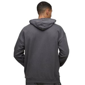 Pull à capuche pour garçons personnalisé en gros 100% coton écologique avec coupe régulière et design solide pour l'hiver - Product Image 4